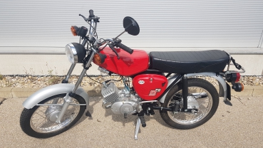 SIMSON S51 Rot Silber